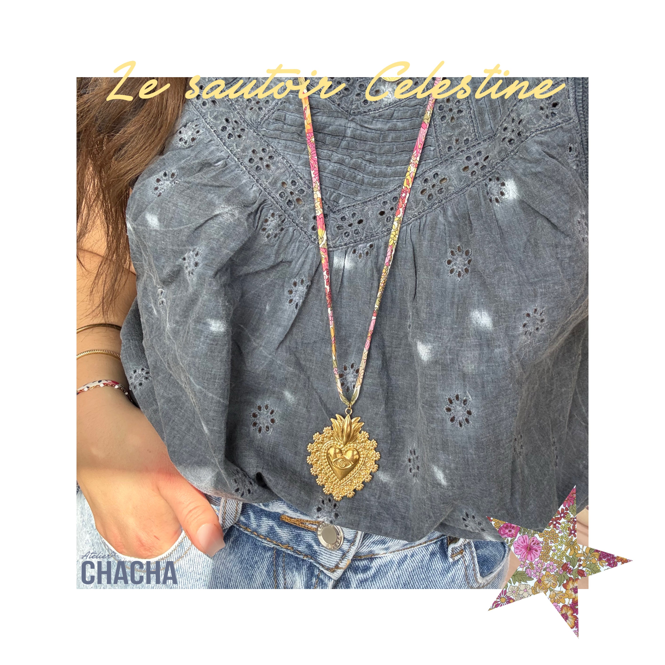 Les Sautoirs Liberty - Les filles d’Atelier Chacha