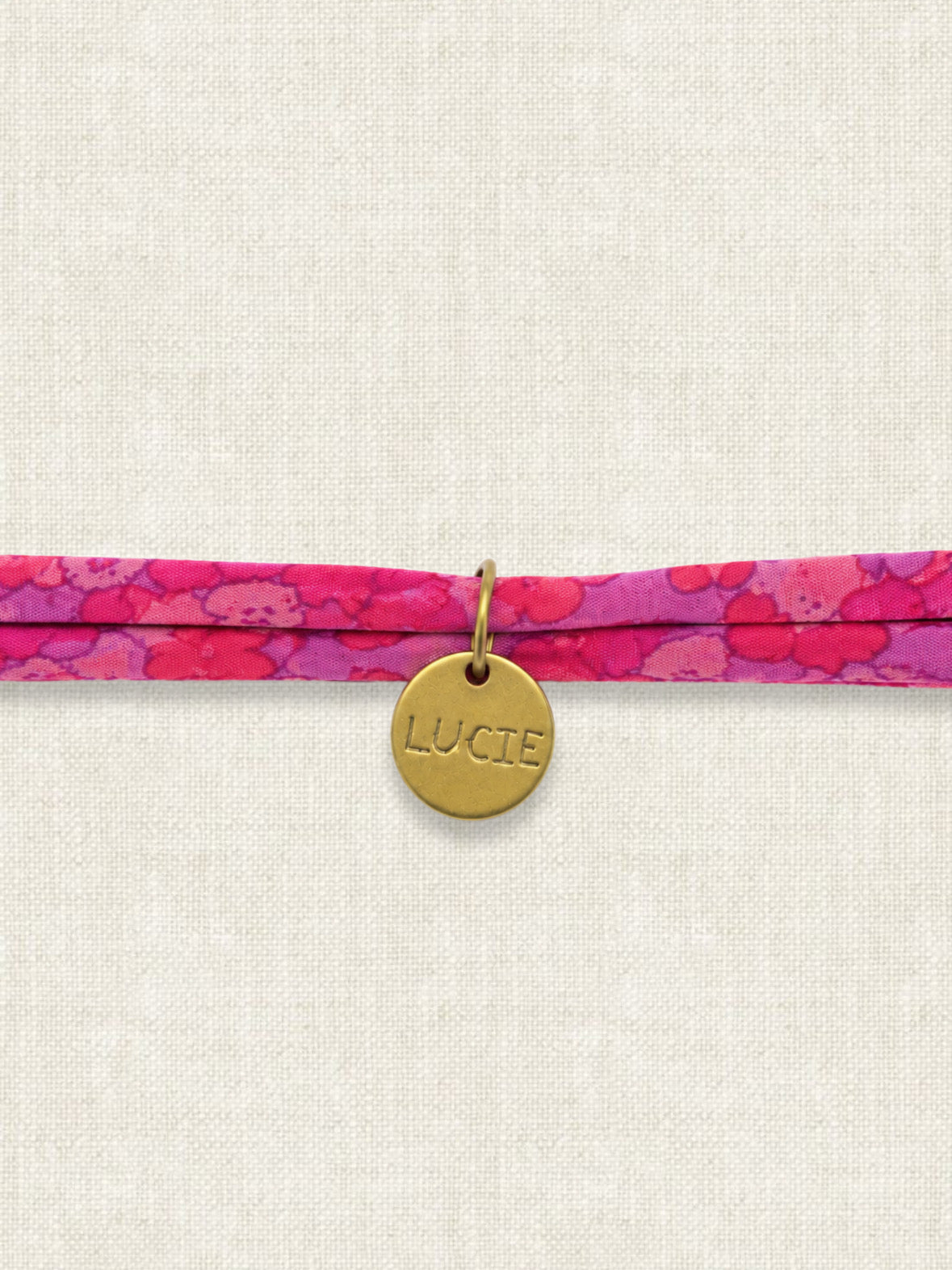Bracelet Liberty médaille personnalisable