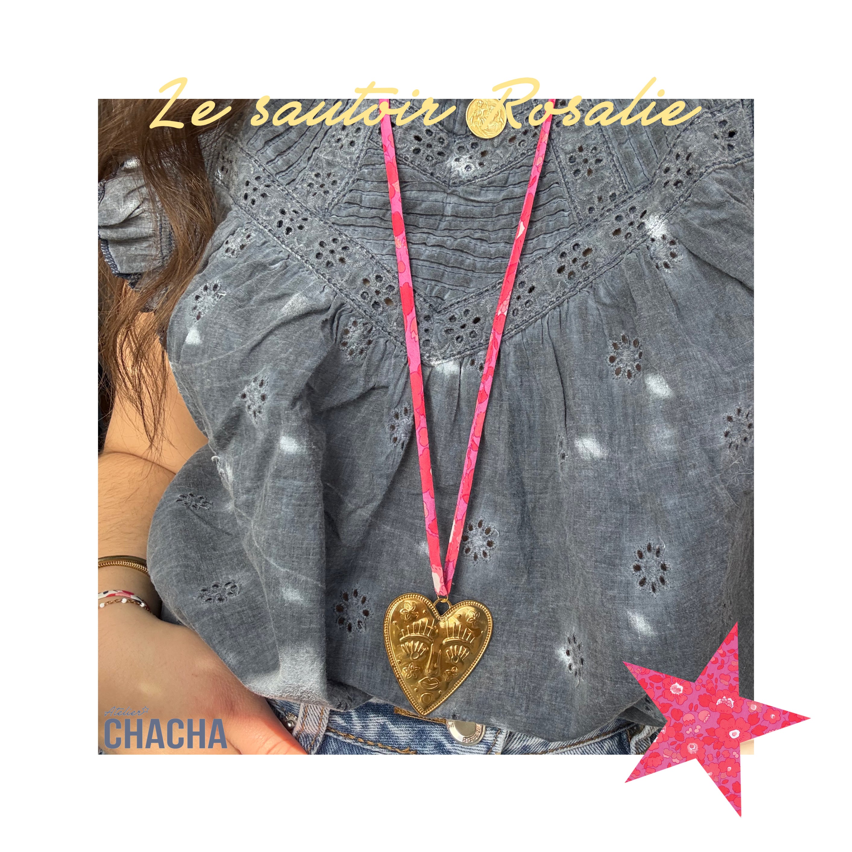 Les Sautoirs Liberty - Les filles d’Atelier Chacha