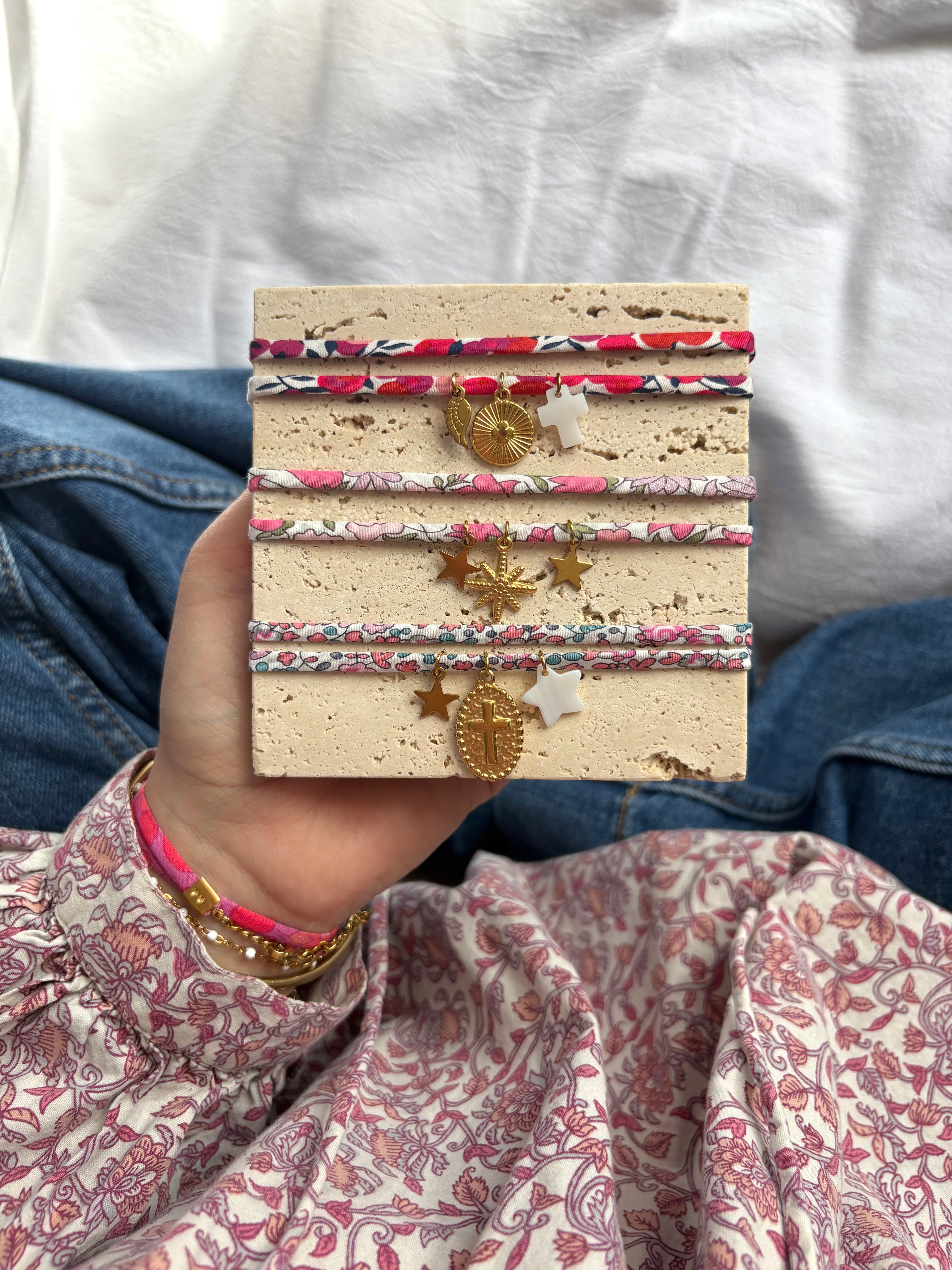 Les colliers doubles Liberty - Les filles d’Atelier Chacha