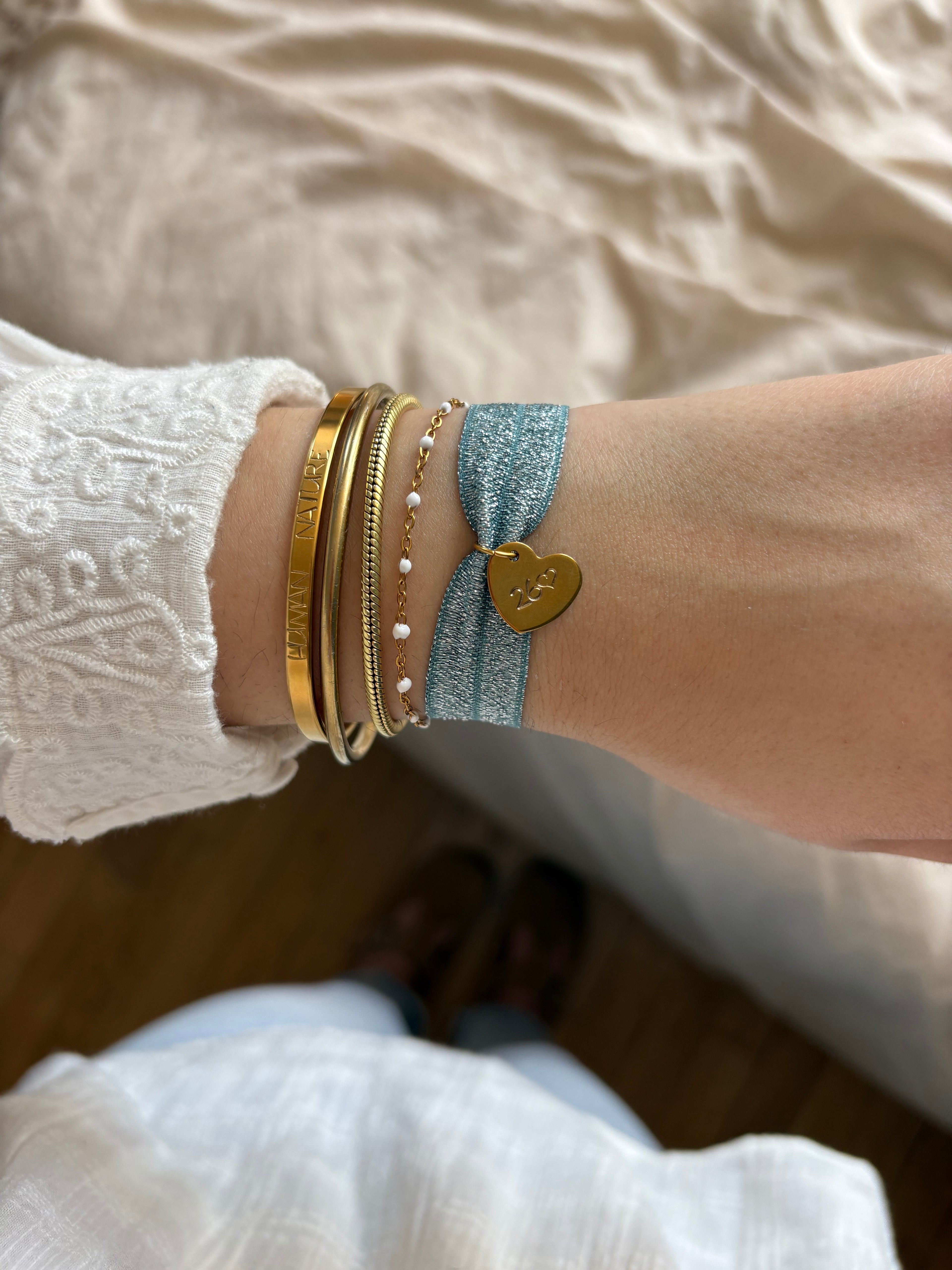 Bracelet Chacha - Médaille personnalisable