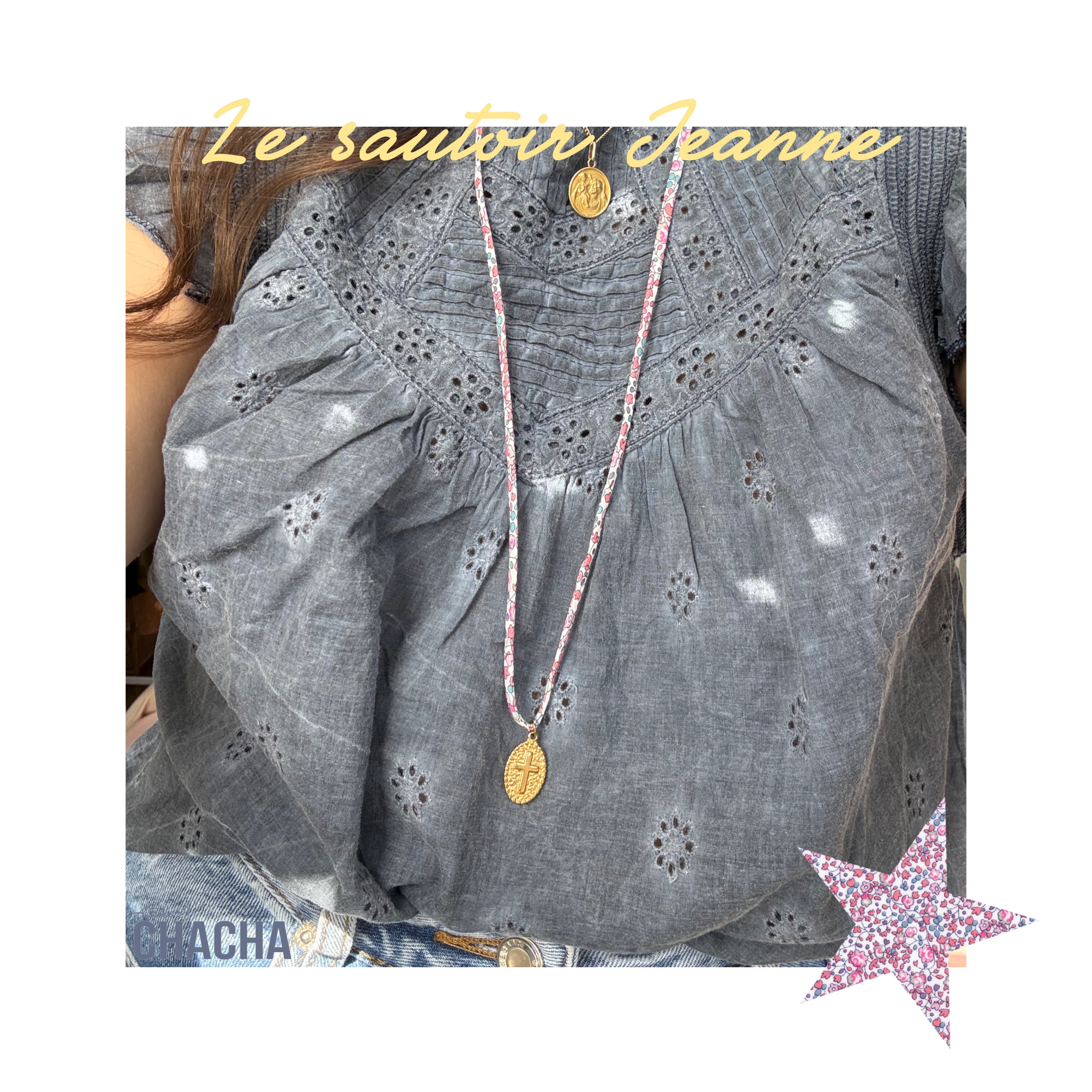 Les Sautoirs Liberty - Les filles d’Atelier Chacha