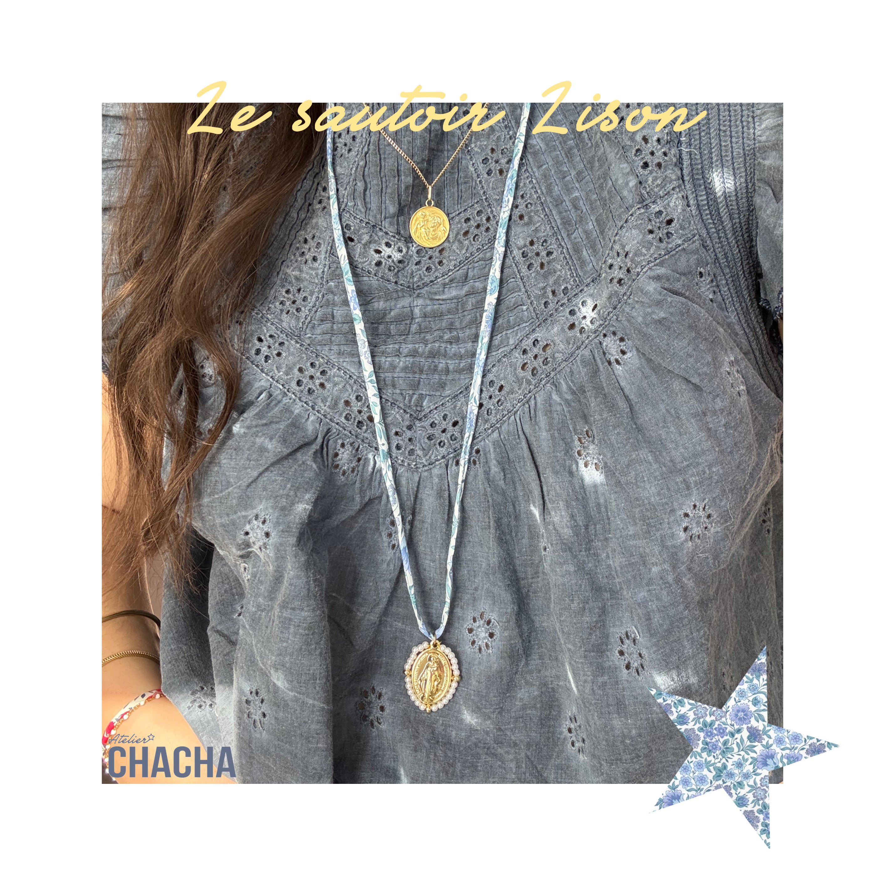 Les Sautoirs Liberty - Les filles d’Atelier Chacha