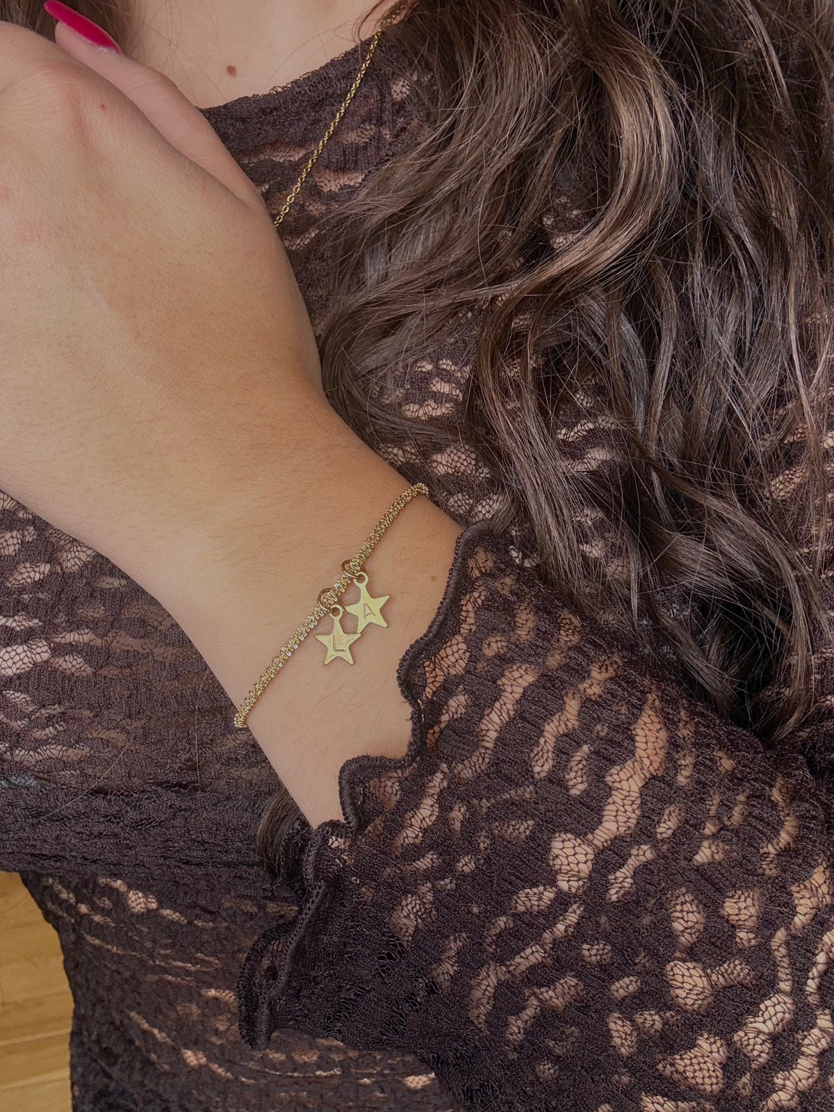 Bracelet - Personnalisable - Double initiales