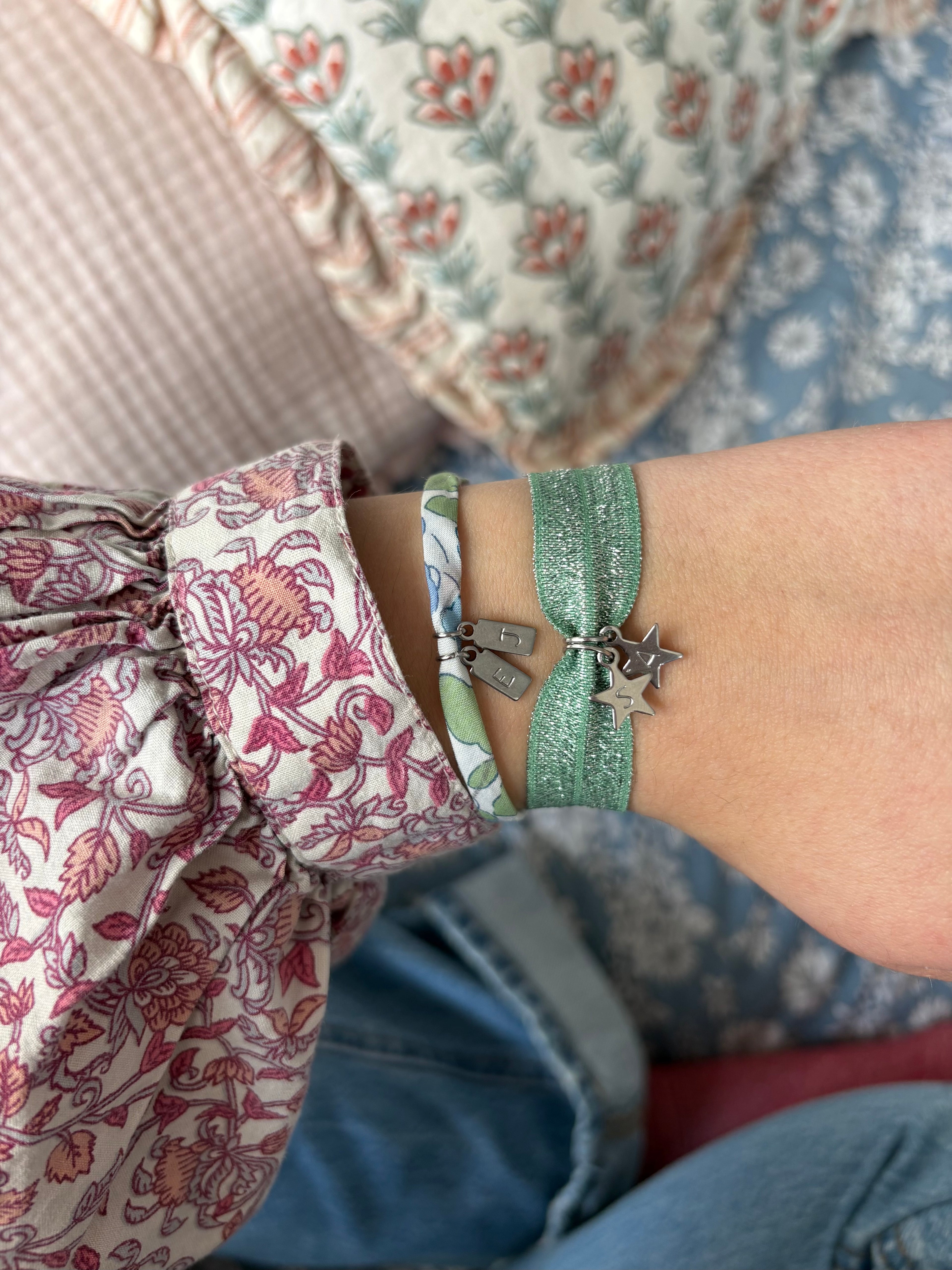 Bracelet Liberty - Personnalisable - Double initiales