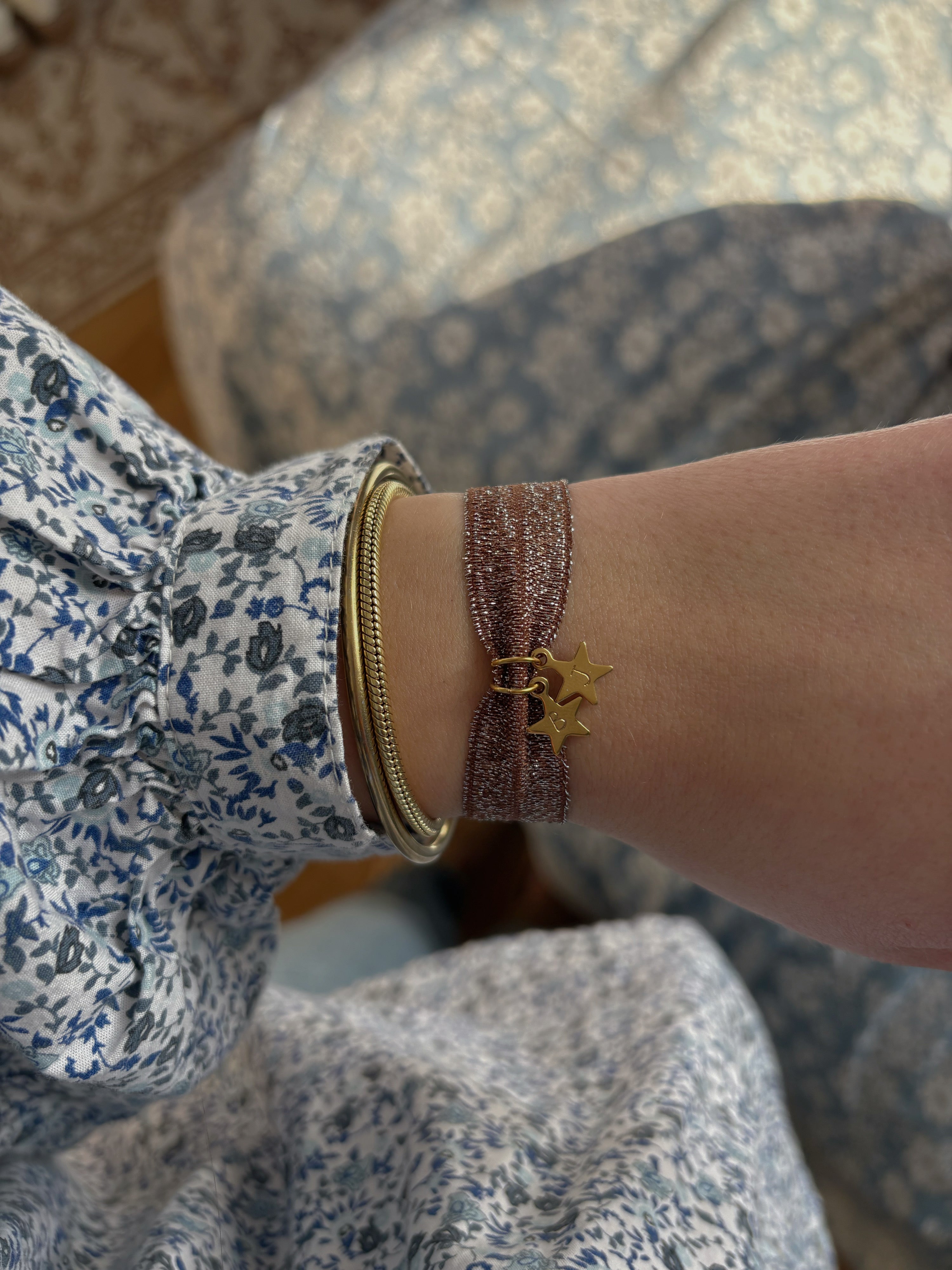 Bracelet Chacha - Double Initiales