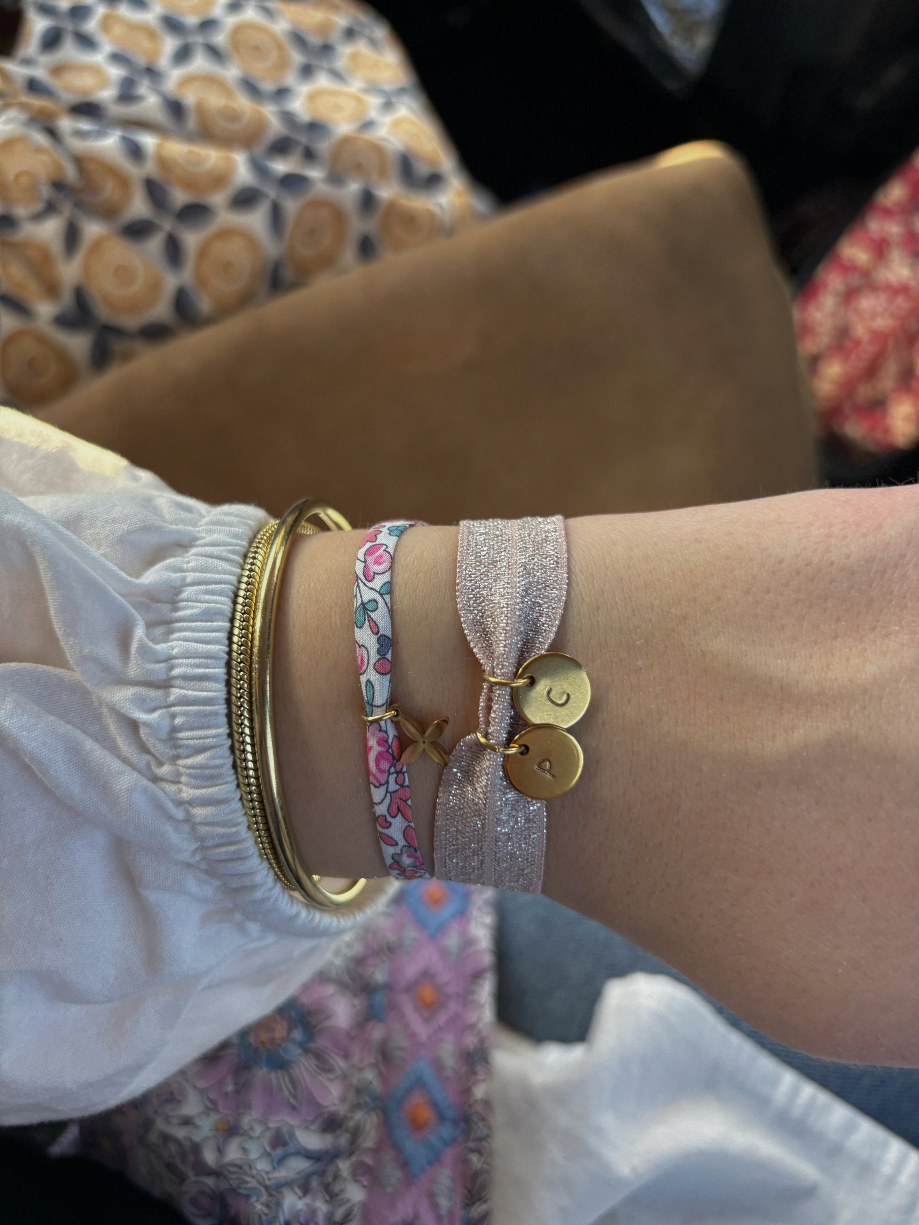 Bracelet Chacha - Double Initiales