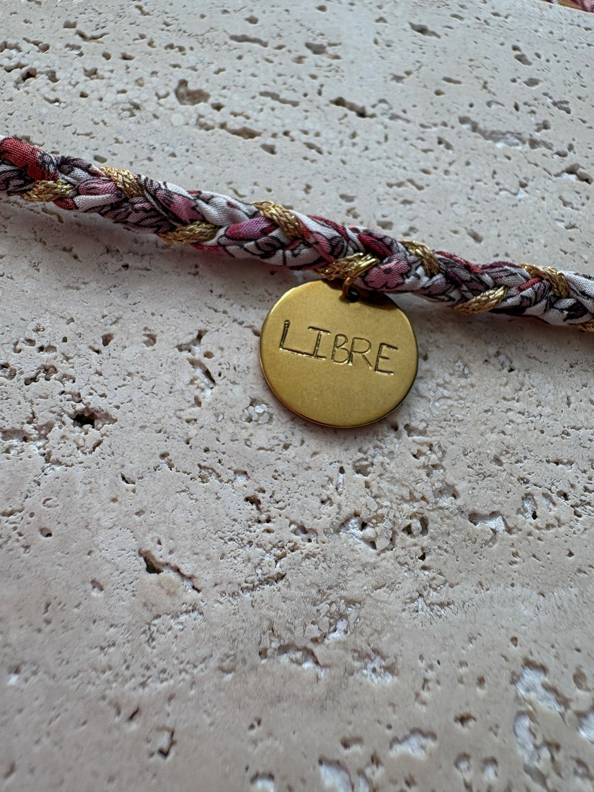 Collier Liberty tressé « Libre »