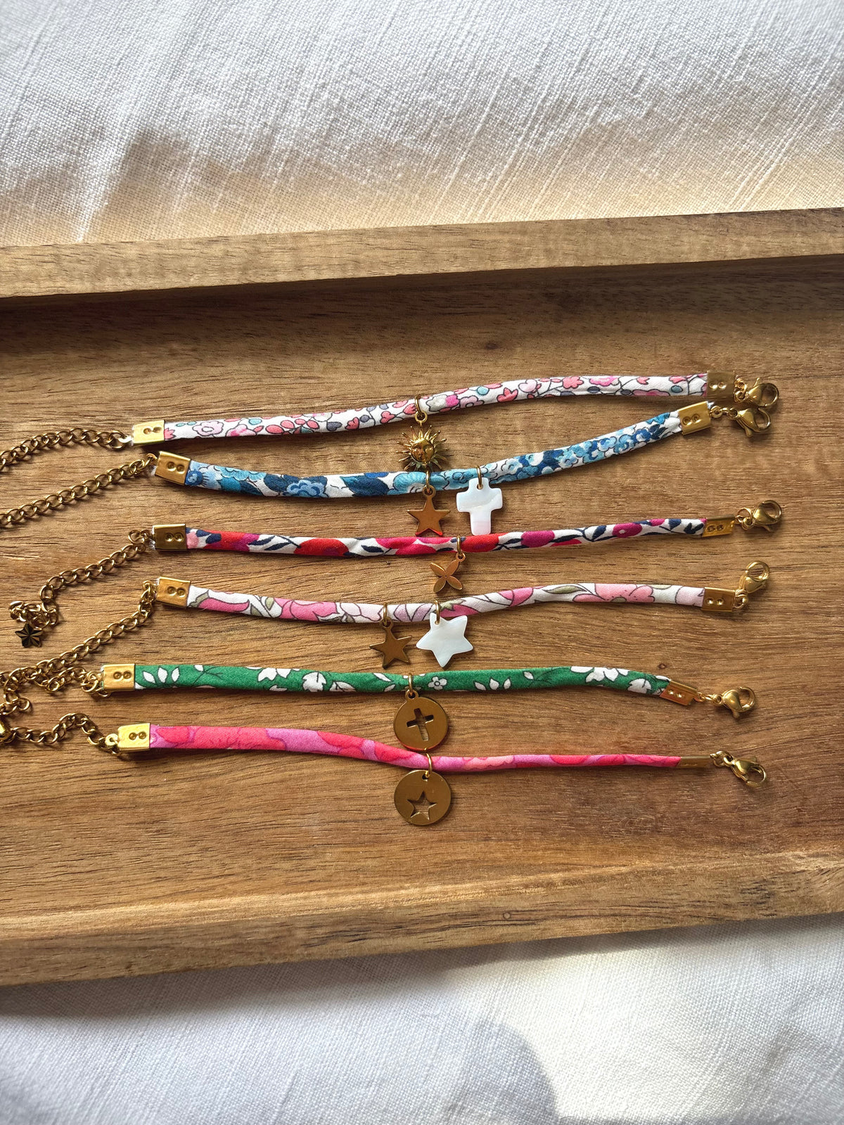 Bracelet Liberty - Personnalisable - Breloque