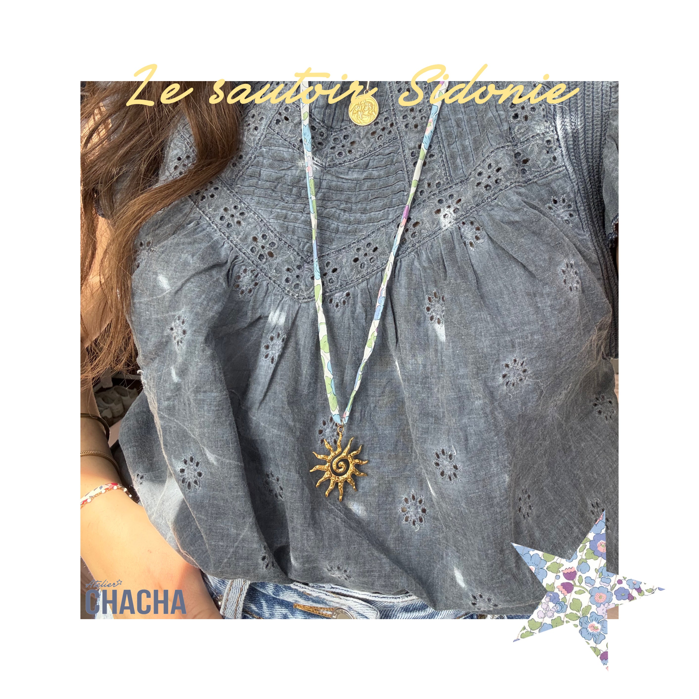 Les Sautoirs Liberty - Les filles d’Atelier Chacha