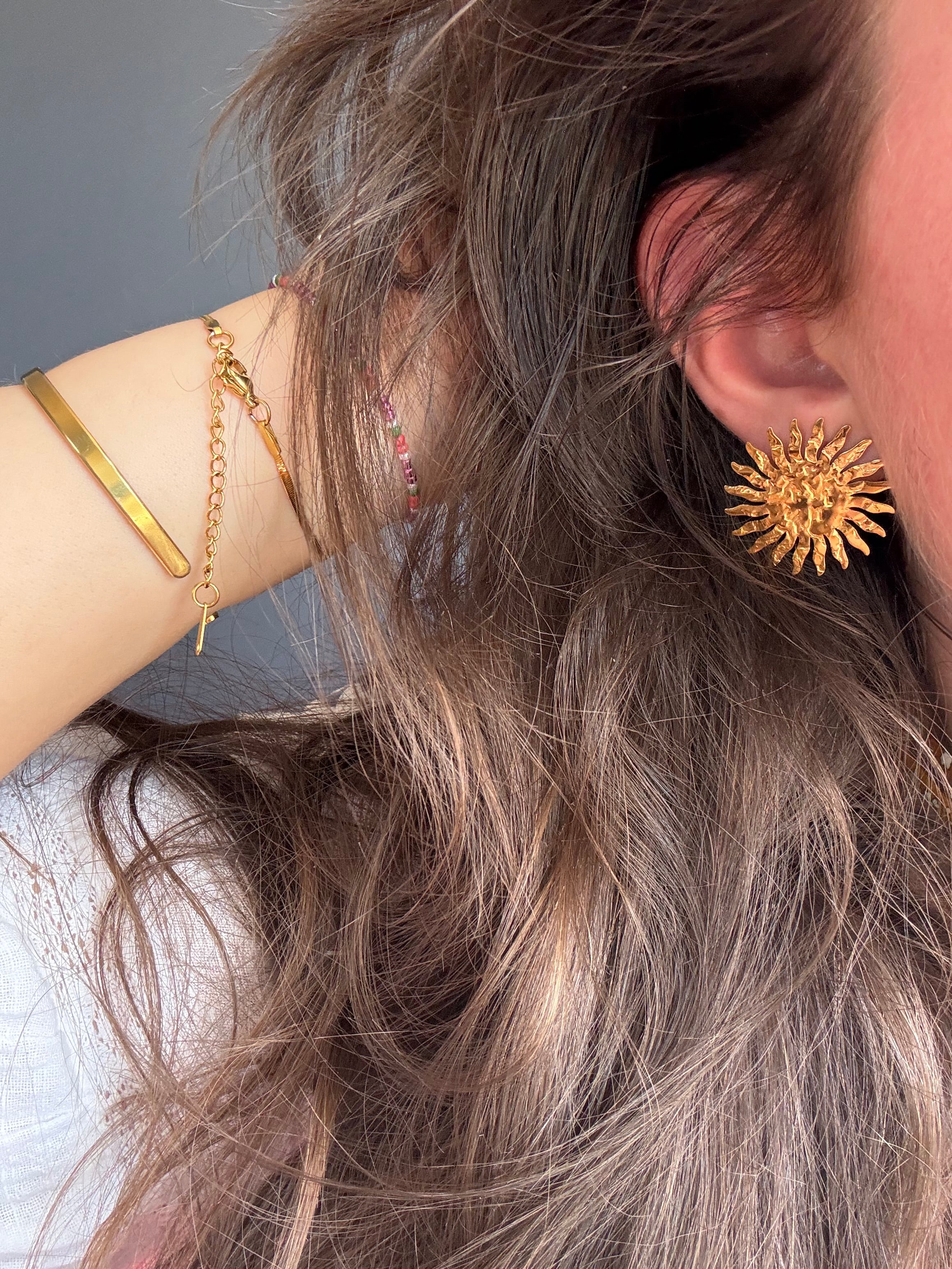Boucles d’oreilles Sol