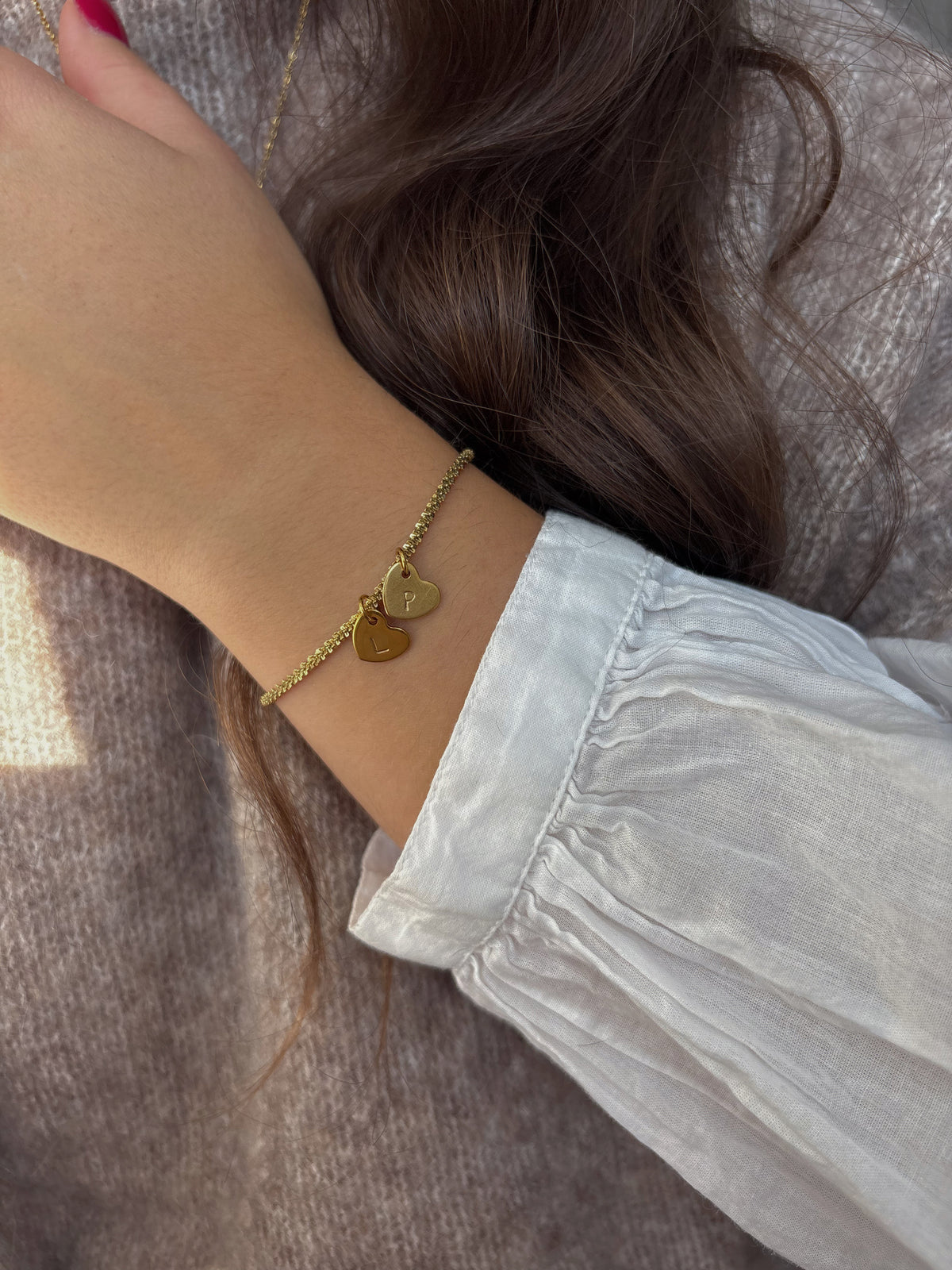 Bracelet - Personnalisable - Double initiales