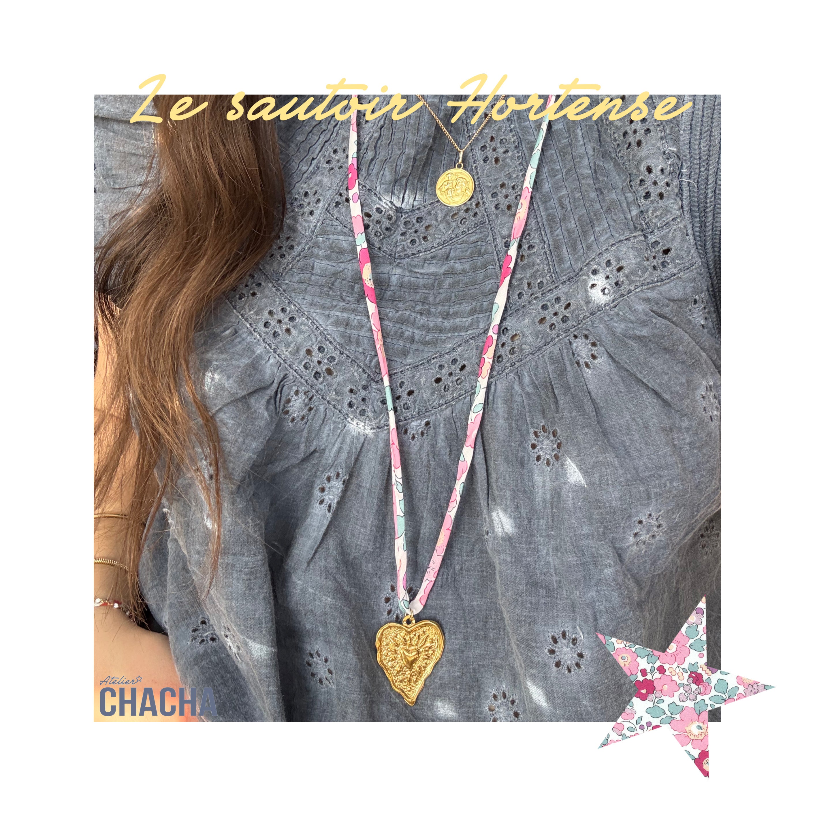 Les Sautoirs Liberty - Les filles d’Atelier Chacha