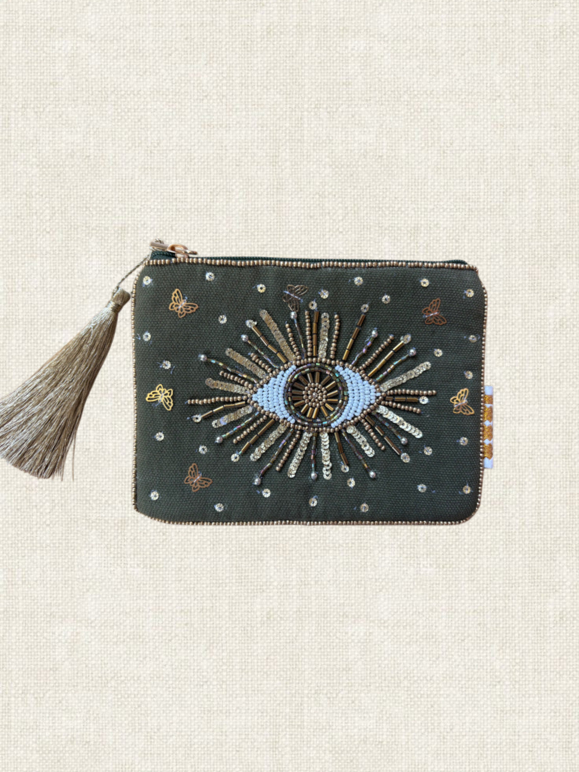 Trousse perlée à bijoux - Alma