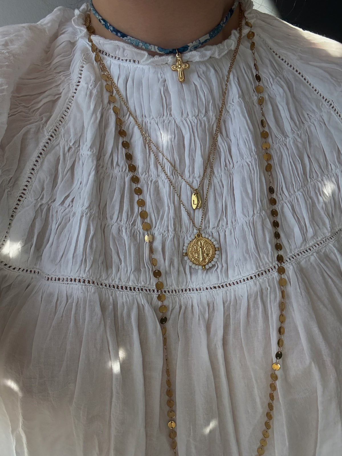 Collier ras de cou Liberty - Personnalisable